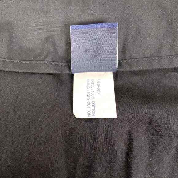 GAP A-Line Skirt Knee Length Floral Eyelet Black Cotton Women Size 4 - Picture 5 of 7